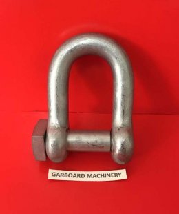 STAINLESS STEEL TRAWLING D SHACKLE NO POLISHING