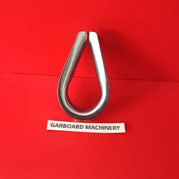STAINLESS STEEL ITALIAN TYPE WIRE ROPE THIMBLE