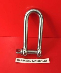 STAINLESS STEEL LONG DEE SHACKLE