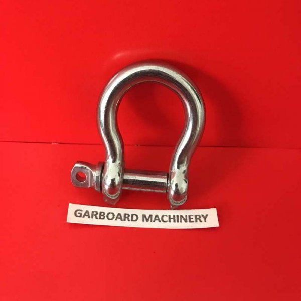 STAINLESS STEEL EUROPEAN TYPE LARGE BOW SHACKLE